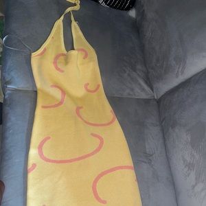 Verge girl halter dress